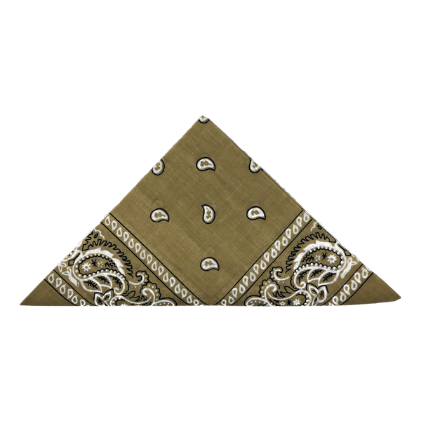 Sand Paisley Bandanas (pack of 12)