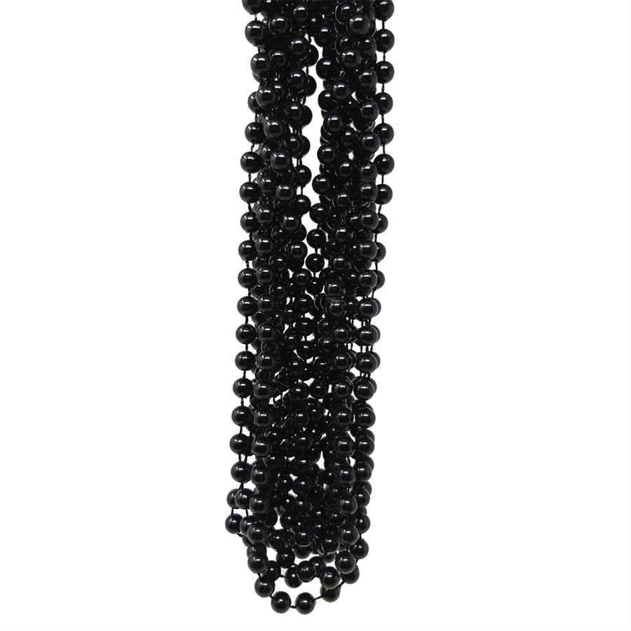 Black Mardi Gras Beads One Way Novelties (Canada) One Way Novelties Inc.
