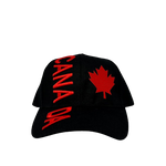 Canadian Hat - Black and Red