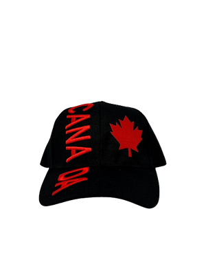 Canadian Hat - Black and Red