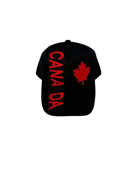 Canadian Hat - Black and Red