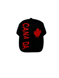 Canadian Hat - Black and Red