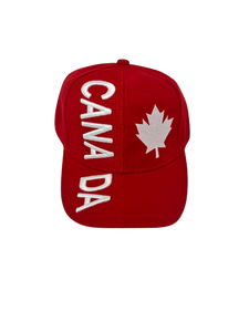 Canadian Hat - Red and White