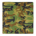 Bandana camouflage vert (paquet de 12)