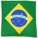 Bandana drapeau Brésilien (paquet de 12)