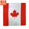 Bandana drapeau du Canada (paquet de 12)