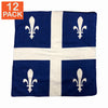 Bandana drapeau du Québec (paquet de 12)