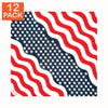 Waving Stars and Stripes Bandana (pack of 12)