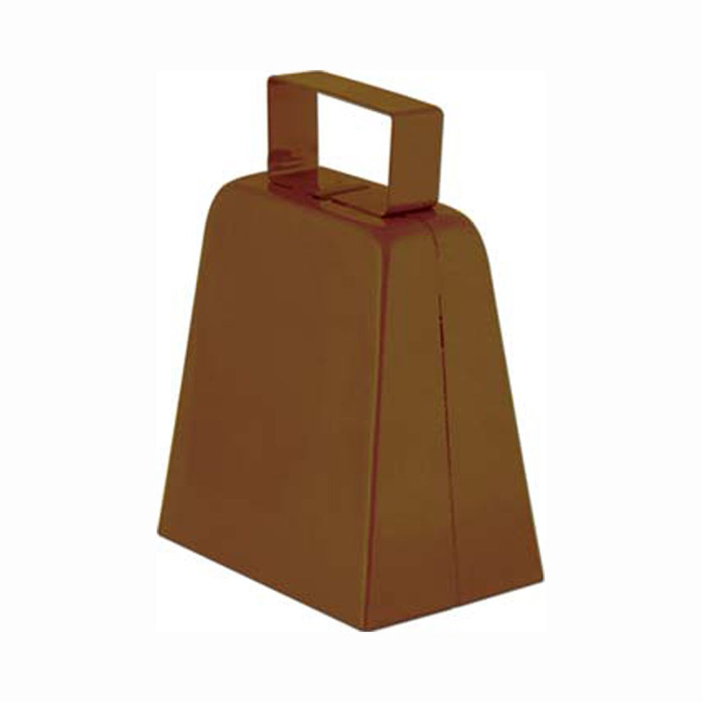 4" High Brown Cowbell