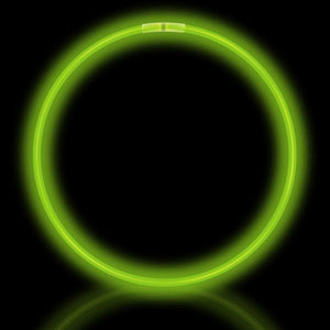 50 Green Premium Glow Necklaces (Tube of 50)