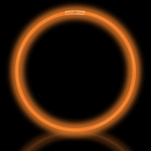 50 colliers lumineux orange (tube de 50)
