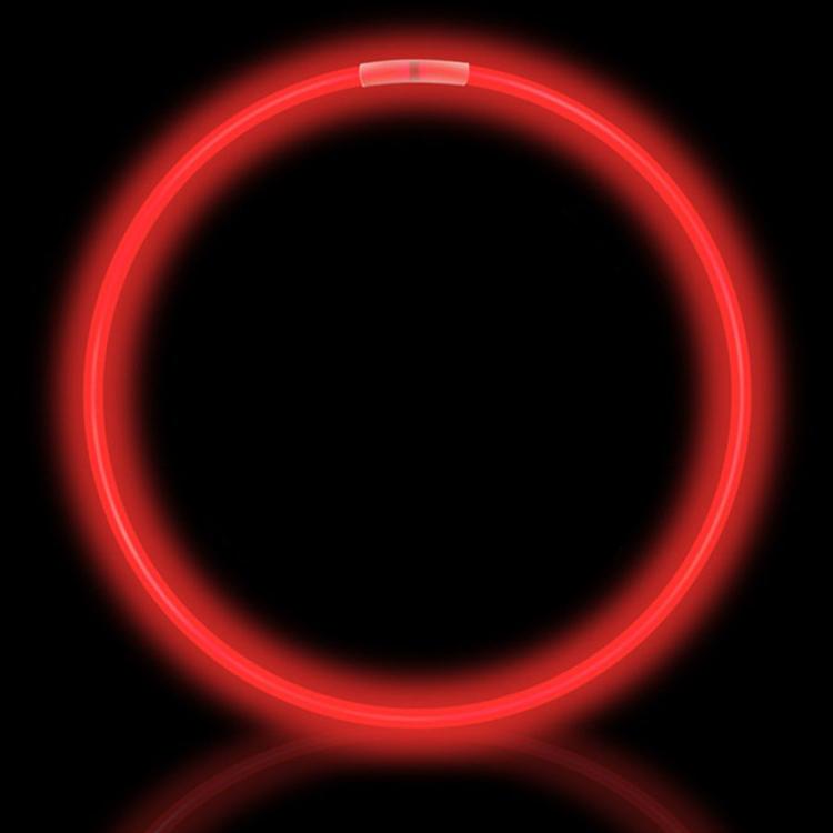 50 Red Premium Glow Necklaces (Tube of 50)