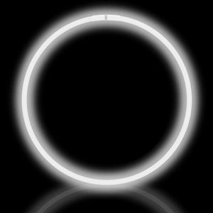 50 colliers lumineux blancs (tube de 50)