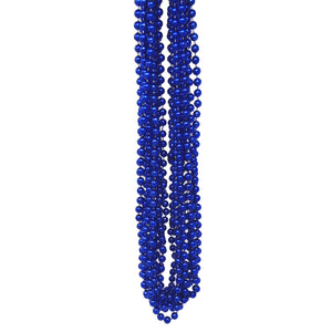 144 perles bleues de Mardi Gras