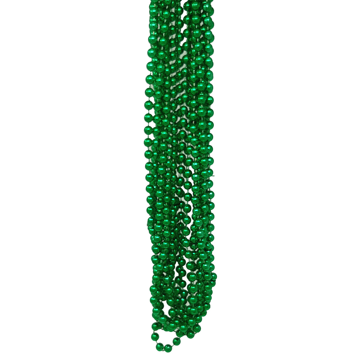 144 Green Mardi Gras Beads