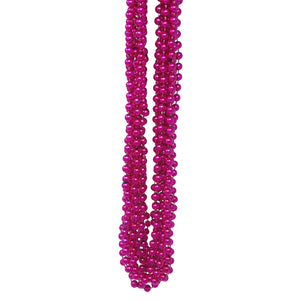 144 Pink Mardi Gras Beads
