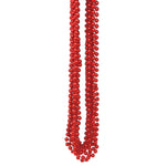 144 Red Mardi Gras Beads