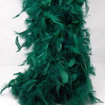 6' 60 gram Green Feather Boa