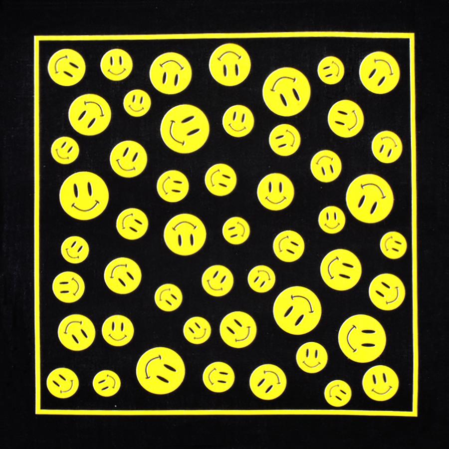 Yellow Smiles Bandana