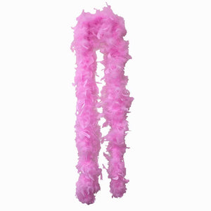 Boa en plumes légères roses - FeatherBoaShop.com