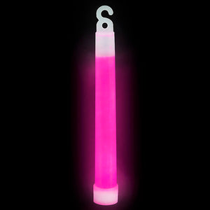 Bâtonnets lumineux de qualité supérieure roses de 6 "(paquet de 24)