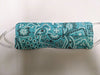 Masque en coton paisley turquoise - enfants