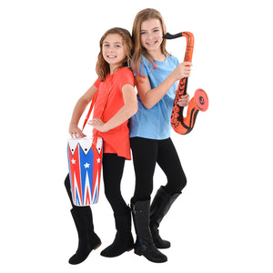 Instruments gonflables pour groupe de rock (paquet de 24)