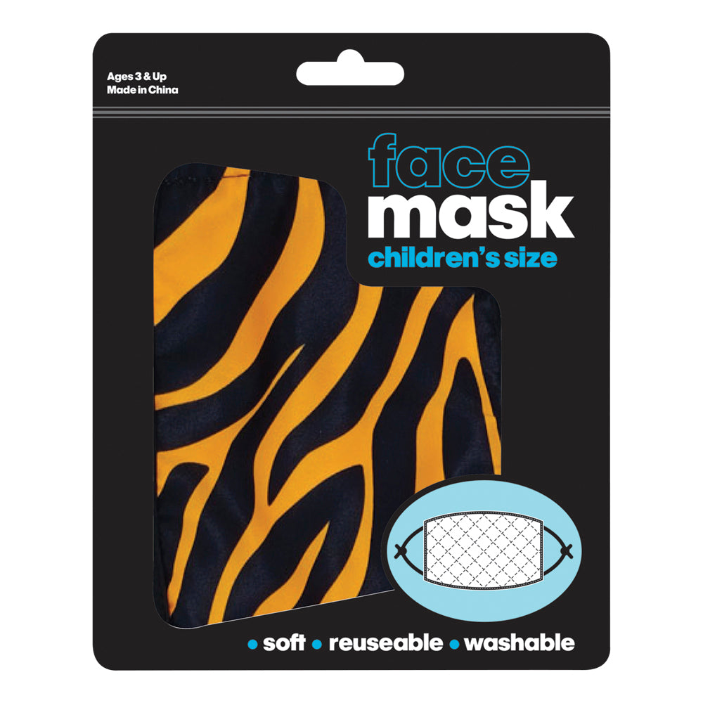 Safari Print Face Mask, Child (pack of 4)