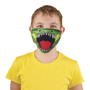 Impression de T-Rex, masque réutilisable - enfants