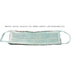 Masque en coton paisley rouge - adulte