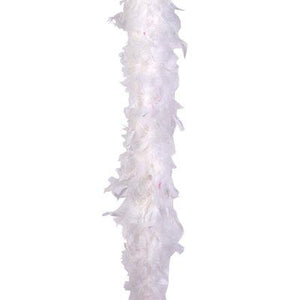 Boa en plumes léger blanc - FeatherBoaShop.com