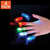 4 faisceaux lumineux pour les doigts (paquet de 4)