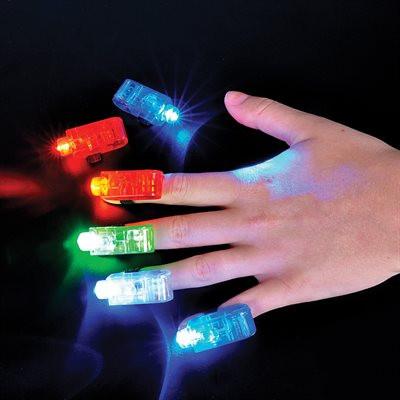 4 faisceaux lumineux pour les doigts (paquet de 4)