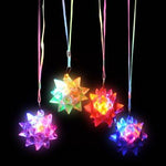 Flashing Star Ball Necklace (pack of 12)