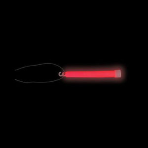 Bâtonnets lumineux de qualité supérieure rouges de 6 "(paquet de 24)