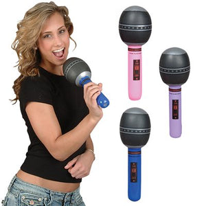 Inflatable Microphones (pack of 12)