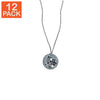 2" Disco Ball Necklace (pack of 12)