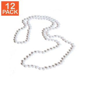 Colliers de perles (paquet de 12)