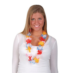 Flower Leis  (pack of 12)