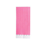 100 Hot Pink Tyvek Wristbands