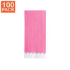 100 Hot Pink Tyvek Wristbands