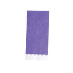 100 bracelets en Tyvek violets
