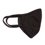 24 X Masque noir en coton Gildan - adulte