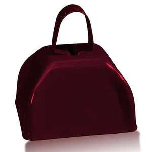 3" Maroon Mini Cowbells (pack of 12)