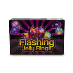 Mustache LED - Jelly Rings  (pack of 24)